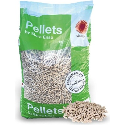 Stora Enso Dřevěné pelety paleta 1050 kg