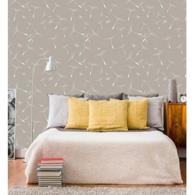 DIMEX ART Луксозна флизелинова тапета бежов пух