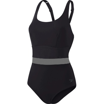 Speedo Womens Shaping LuniaGlow 1 Piece - Black
