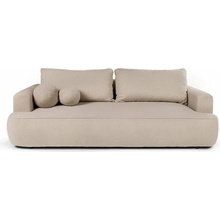 Bonami Selection Béžová rozkladacia pohovka z textílie buklé 247 cm Quinoa