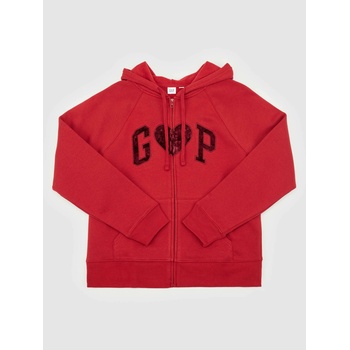 GAP Суитшърт с цип и лого на Gap GAP | Cherven | ЖЕНИ | XS