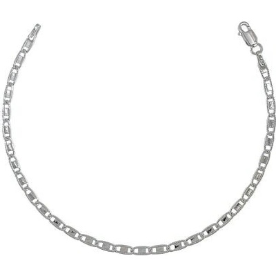 INFINITYSILVER Stříbrný náramek žiletka zdobená 2024060G319