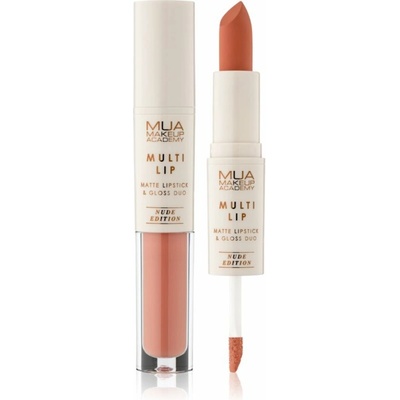 MUA Makeup Academy Multi Lip Gloss rúž Caramel 3,2 ml