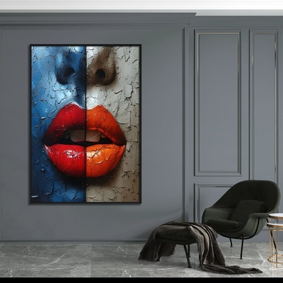 Decono Картина Червени Устни