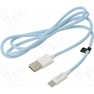 Logilink CU0330 USB 2.0 USB A vidlice USB C vidlice 1m modrý