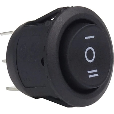 AMiO Prepínač kolískový okrúhly 12/230V – BU03 02463