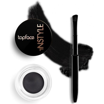 Topface Gélová očná linka Instyle 001 3,5 g