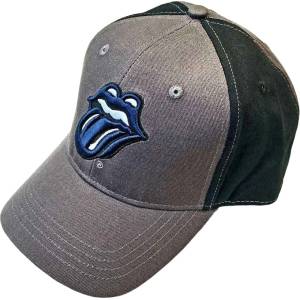 The Rolling Stones Navy Tongue (2-Tone) Шапка с козирка Charcoal Grey & Black UNI (RS2TCAP02CB)