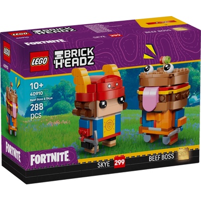 LEGO® Fortnite BrickHeadz™ 40910 Figúrky: Beef Boss a Skye