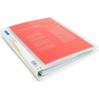 Rapesco Папка, А4, PP, с 4 O-образни ринга, 25 mm, бяла (1070140069)