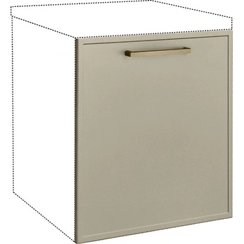 Matis Врата за съдомиялна машина с дръжка alba 60x72 маслина