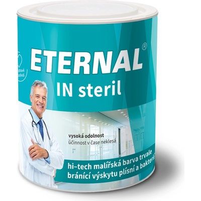 Farba na stenu ETERNAL IN Steril biela 1 kg