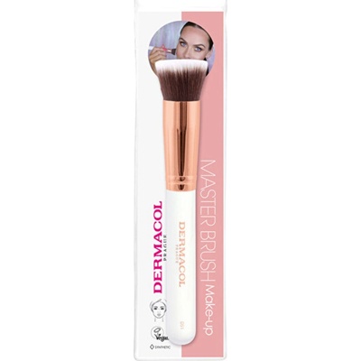 Dermacol Accessories Master Brush by Petra Lovely Hair štetec na tekutý make-up D51 Rose Gold