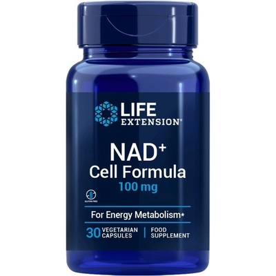 Life Extension NAD+ Cell Formula 100 mg 30 V капсули | Life Extension (04465 (01904) LE)