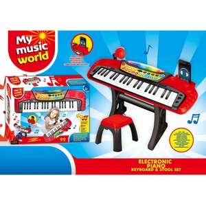 Armtoys ДЕТСКО ГОЛЯМО ПИАНО СЪС СТОЛ 37 КЛАВИША