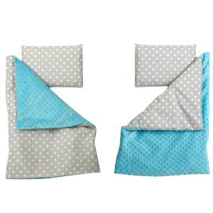 Бебешки спален комплект Minky 4 части 70 х 50 см 64246-D18