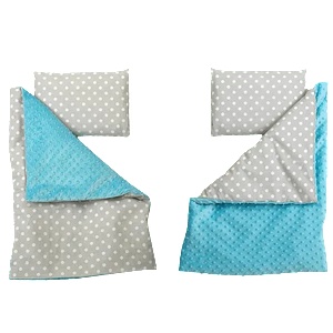  Бебешки спален комплект Minky 4 части 70 х 50 см 64246-D18