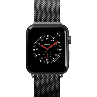 LAUT řemínek Steel Loop pro Apple Watch 38/40/41mm - Black, LAUT-AWS-ST-BK – Sleviste.cz