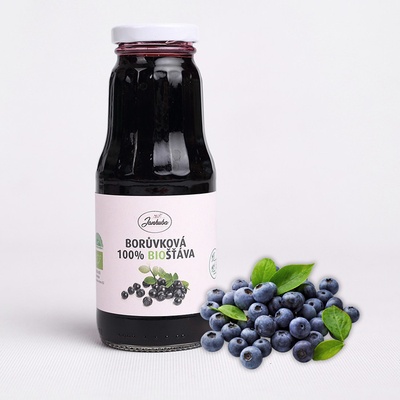 Superovoce BORŮVKOVÁ 100% ŠŤÁVA BIO 300 ml