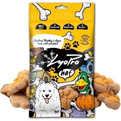 LyoPro Kačacie labky s tekvicou 50 g
