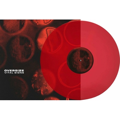 Oversize Vital Signs Transparent Red LP
