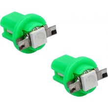 AUTOLAMP LED 12V (2W) B8,5d zelená 1x 5050