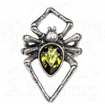 Image 1 of Alchemy gothic Пръстен ALCHEMY GOTHIC - Изумрудено Venom - R222