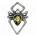 Alchemy gothic Пръстен ALCHEMY GOTHIC - Изумрудено Venom - R222