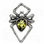 Alchemy gothic Пръстен ALCHEMY GOTHIC - Изумрудено Venom - R222