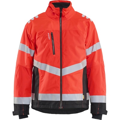 Blåkläder AB 4780 Hi-Vis lehká zimní bunda s podšívkou Cervená/cerná