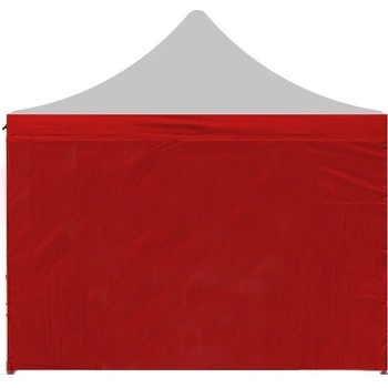 Aga Bočnica k altánku POP UP 3 x 4,5 m červená