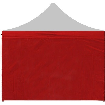 Aga Bočnica k altánku POP UP 3 x 4,5 m červená
