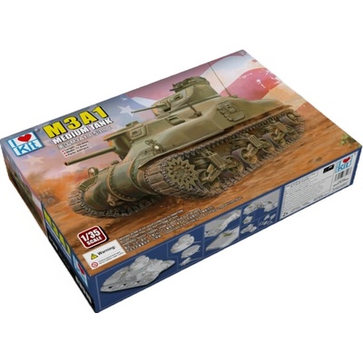 I LOVE KIT M3A1 Medium Tank 1:35