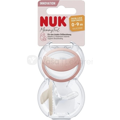 Nuk Cumlík Mommy Feel v boxe modrá 2ks