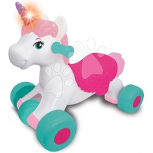 Kiddieland koník Jednorožec Unicorn Ride On na kolieskach so zvukom a svetlom