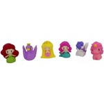 Manyuk Toys Комплект за баня с принцесни еднорози - 6 броя (sq22011-6)