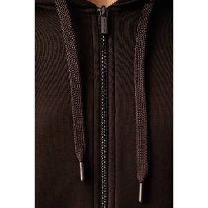 Giorgio Armani суичър с качулка дамски с памук (XW000822.AF10818)