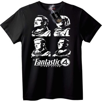 NOONEBRAND Тениска Фантастичните 4: Първи Стъпки - S, Black