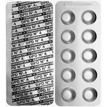 Sparkly POOL Náhradné tablety do testera na meranie aktívneho kyslíka (O2) DPD No. 4 WaterID