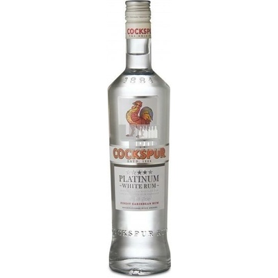 Cockspur Platinum White Rum 40% 0,7 l (holá láhev)
