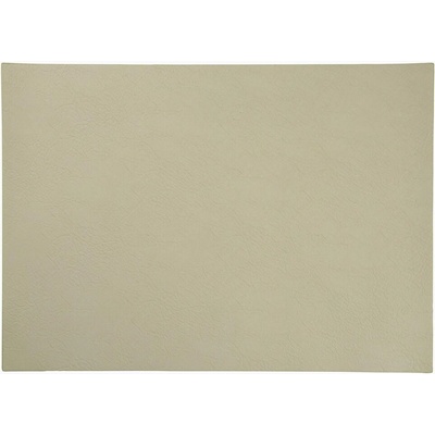 ASA Selection Prostírání VEGAN LEATHER krémové 46X33cm