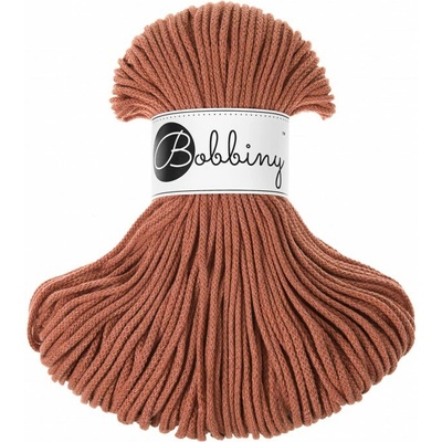 Bobbiny šňůry junior 3 mm rezavé ( Terracotta )
