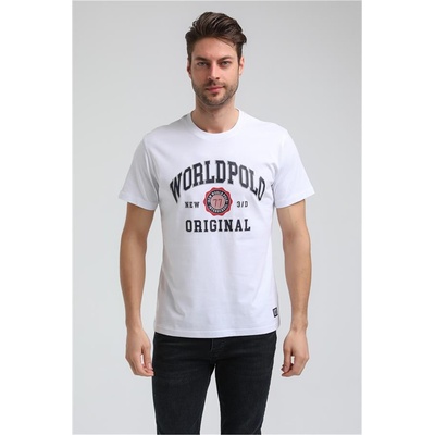 New World Polo Мъжка тениска 23ssm20306 - Бяла #371473 (371473_Бяло)