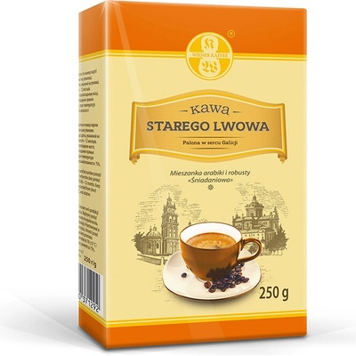 Káva Starego Lwowa Snídaňová mletá 250 g