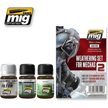 Sada barev Mig Jimenez Weathering Set Mechas 7429