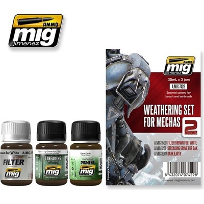 Sada barev Mig Jimenez Weathering Set Mechas 7429