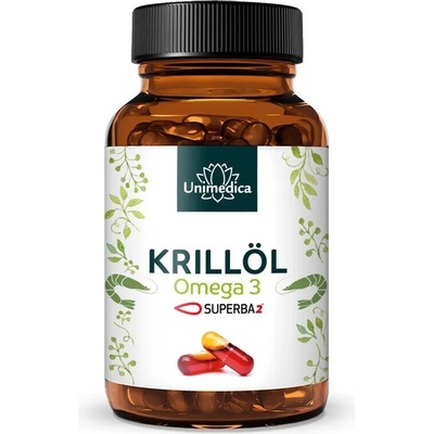 Unimedica Krilový olej Superba2 1000 mg, 120 kapsúl