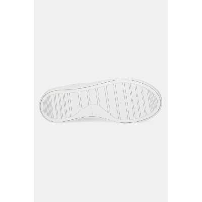 Calvin Klein Кожени маратонки Calvin Klein CUPSOLE LACE UP - WOVEN LTH в бяло HW0HW02298 (HW0HW02298)