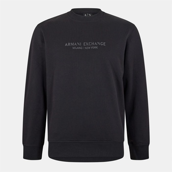 Giorgio Armani Блуза Armani Exchange Men's Crew Sweatshirt - Black UC001