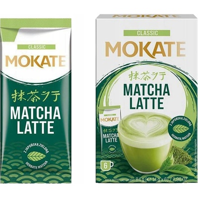 Mokate Matcha Latte Classic 6 x 14 g – Sleviste.cz